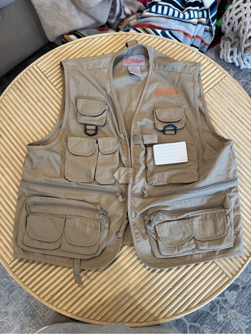 Rugged Outdoors Master Sportsman Fly Fishing Vest, M